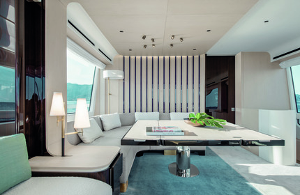 Azimut 78Fly yacht interior