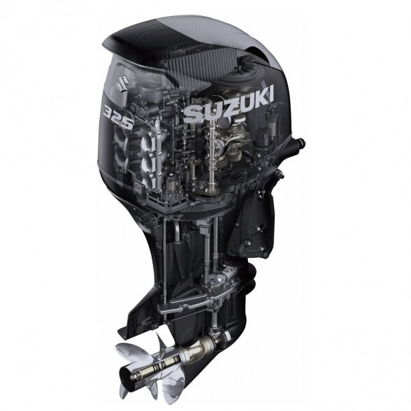 Pakabinamas variklis „Suzuki“ DF325 ATXX 10