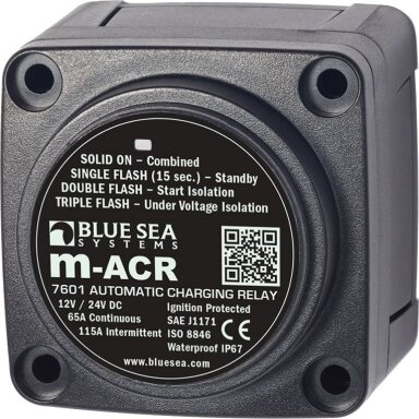 Blue Sea automatic charging relay 12/24V DC 65A
