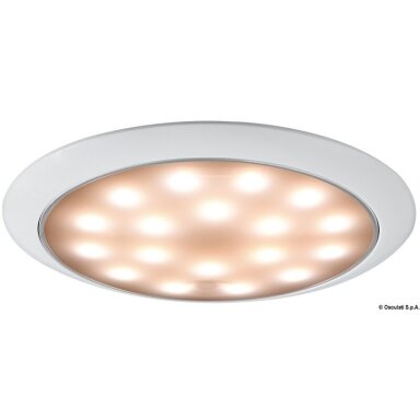 Day/Night LED ceiling light recessless white
