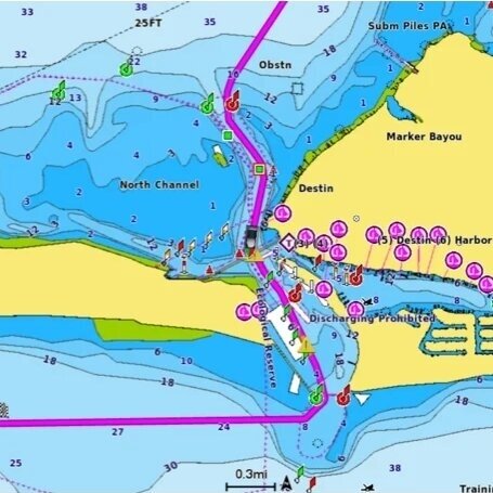 GARMIN žemėlapis Navionics Vision+ Baltijos jūra 4
