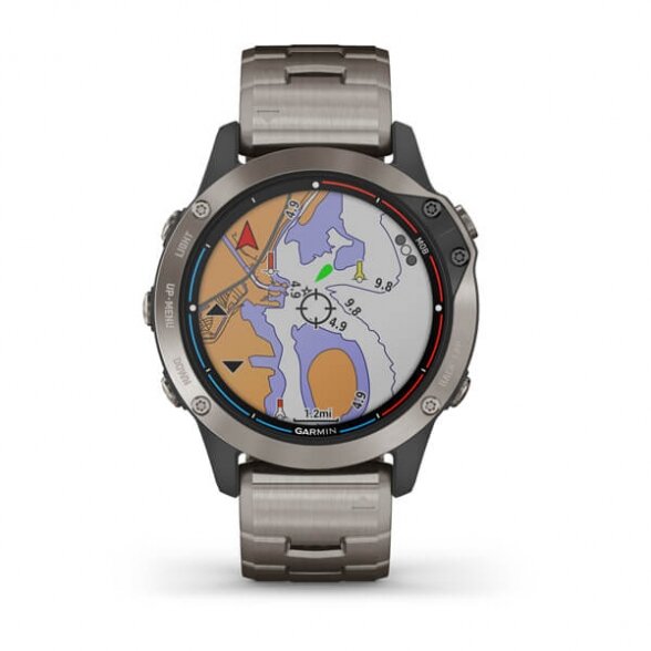 GARMIN smart watch Quatix 6 Titanium 1