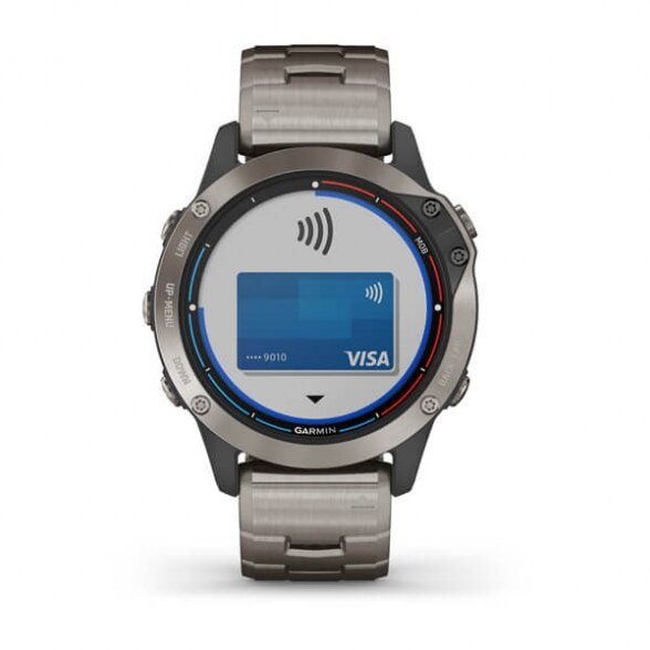 GARMIN smart watch Quatix 6 Titanium 5