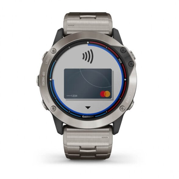 GARMIN smart watch Quatix 6X Solar 6