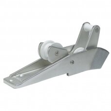 Alloy hinged bow roller up to 12 kg