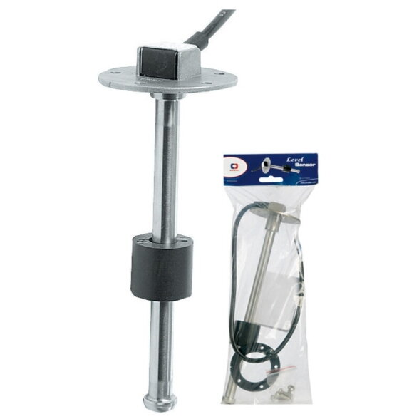 SS 316 vertical level sensor 0-190 ohm 60 cm