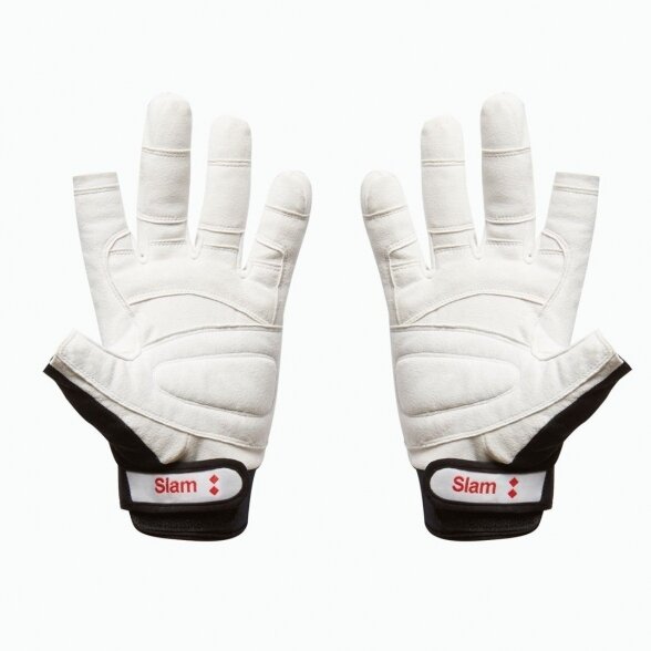 Technical sailing glove in nylon with long fingers 2