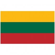 Lithuanian flag, sticker