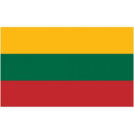 Lithuanian flag, sticker