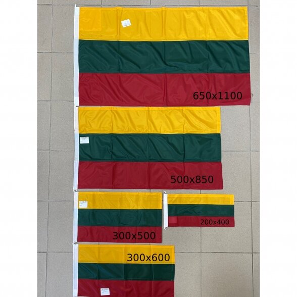 Lithuanian flag, fabric 1