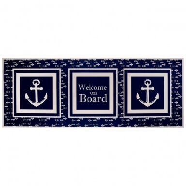 Non-slip mat, blue