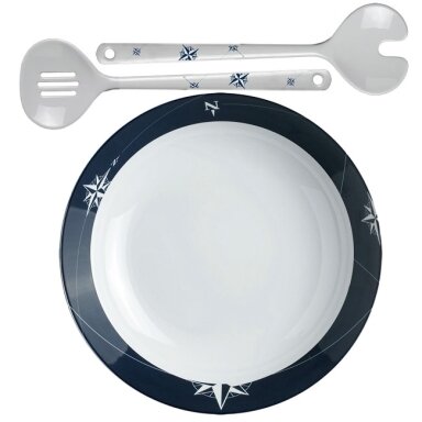 Salad bowl with servers NORTHWIND Salad bowl with servers NORTHWIND