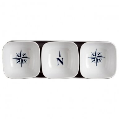 Melamine snack set NORTHWIND (4 pcs.) Melamine snack set NORTHWIND (4 pcs.)