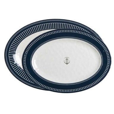 Melamine oval serving dish set SAILOR SOUL (2 pcs.) Melamine oval serving dish set SAILOR SOUL (2 pcs.)