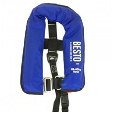 Besto inflatable children life vest, blue