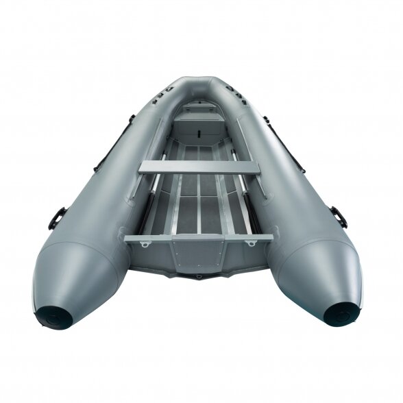 Pripučiama aliuminio dugno RIB valtis „Quicksilver“  420