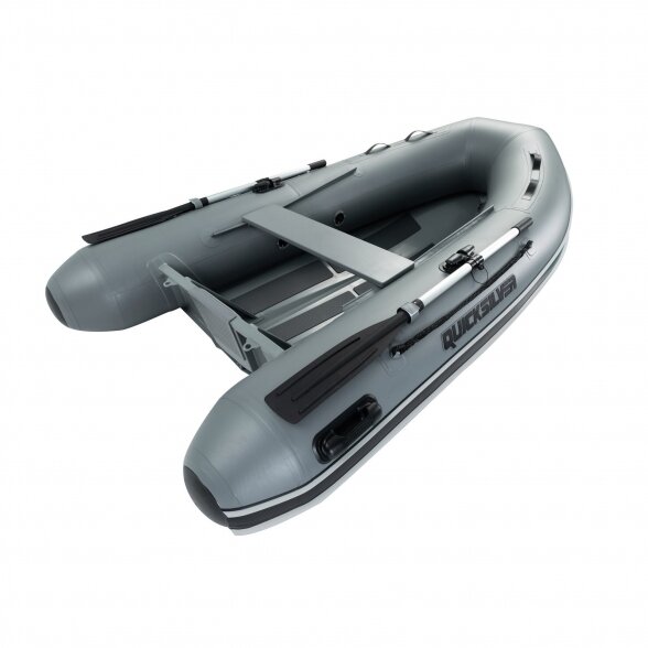Inflatable boat Quicksilver 270 ALU-RIB PVC, dark grey