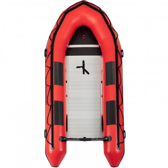Inflatable boat Quicksilver 420 Sport HD, red 4