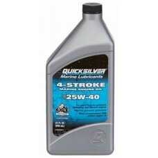 Quicksilver 25W-40 oil for 4-Stroke outboards,  1 l