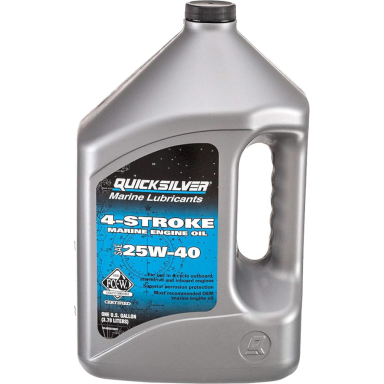 Quicksilver 25W-40 mineral engine oil, 4 L