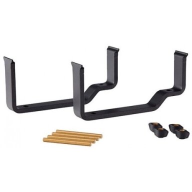 Raymarine Axiom 9 and Axiom+ 9 rear mounting kit (incl. Rear brackets, bolts and thumbnuts) Raymarine Axiom 9 and Axiom+ 9 rear mounting kit (incl. Rear brackets, bolts and thumbnuts)