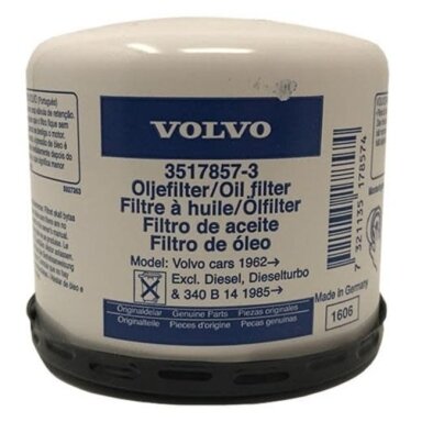 Oil filter Volvo Penta (3517857) Oil filter Volvo Penta (3517857)