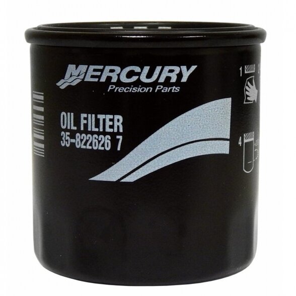 Oil filter Mercury (822626T7)