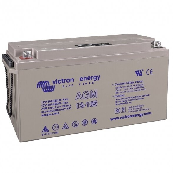 Victron Energy akumuliatorius AGM Deep Cycle Batt. 12V/165