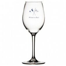 Non-slip wine glass set WELCOME ON BOARD (6 pcs.)