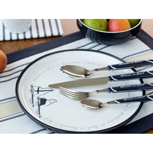 Cutlery WELCOME ON BOARD (24 pcs.) 1